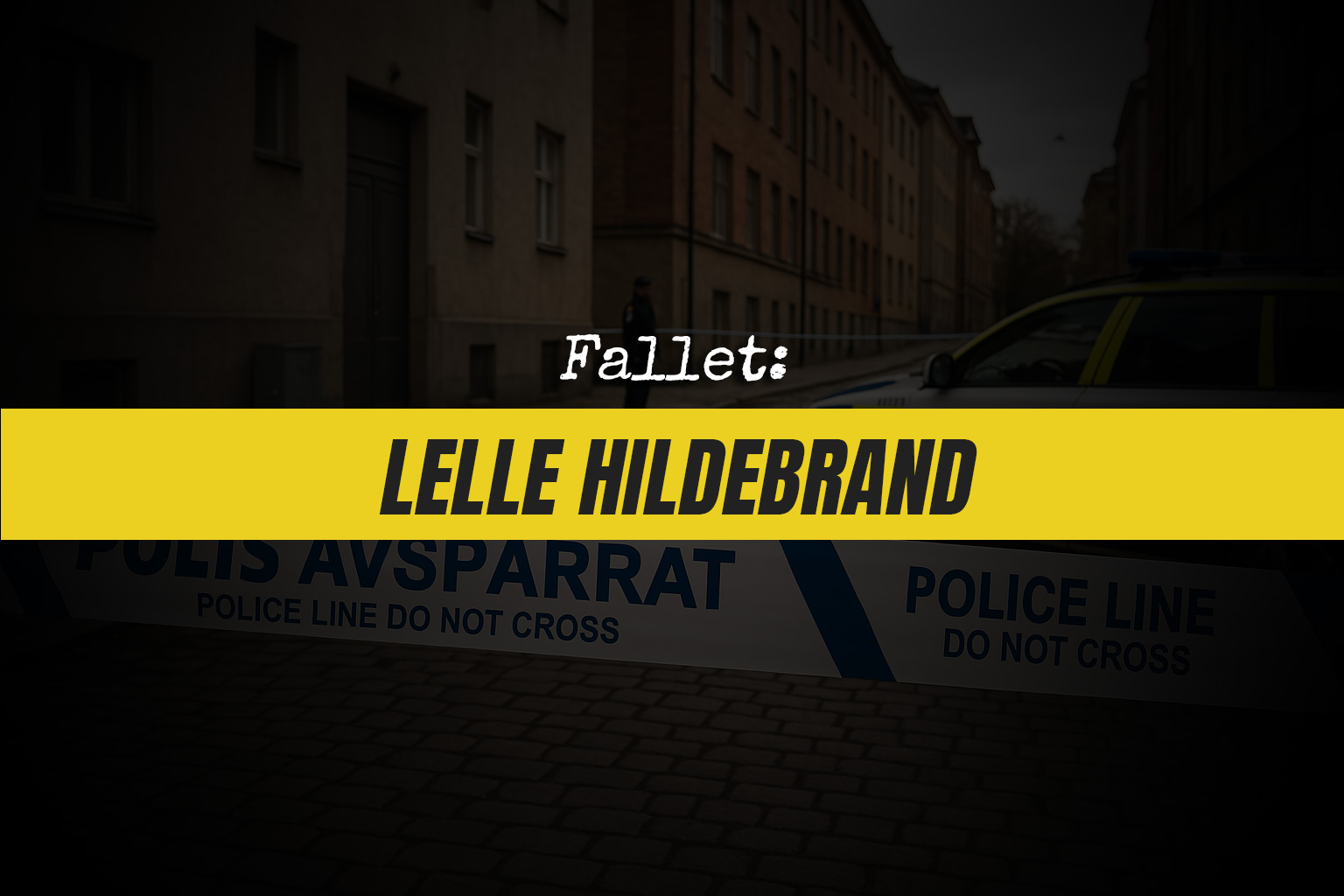 Försvunna turnéledaren Lelle Hildebrand i Sölvesborg 1999